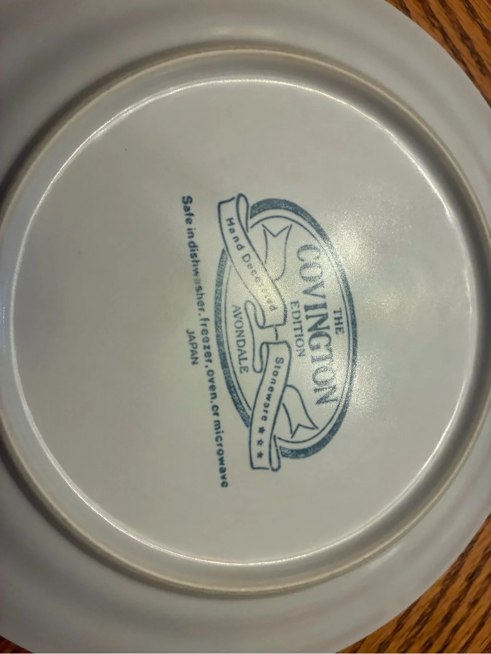 Covington set dessert